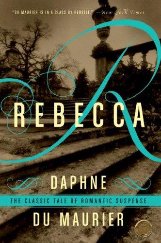 Rebecca by Daphne du Maurier book cover (1938)
