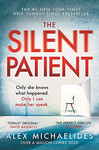 The Silent Patient by Alex Michaelides book cover (2019)