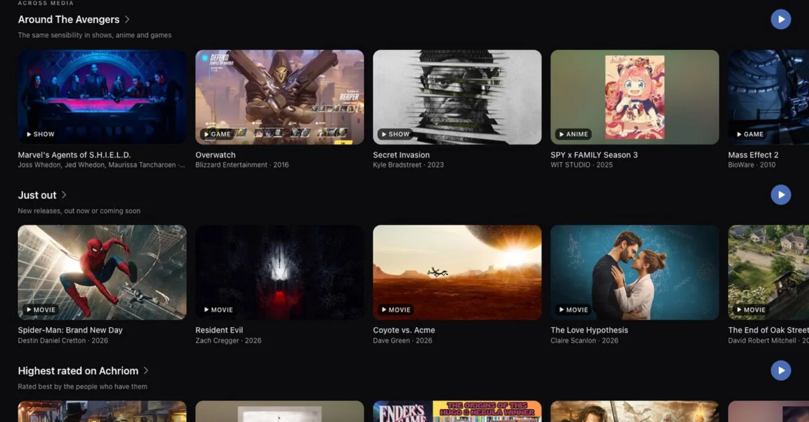 The new Home on the web: Around The Avengers, Just out and Highest rated on Achriom