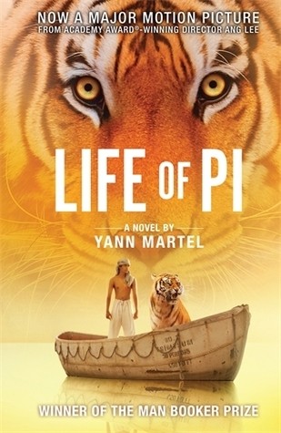 Life of Pi by Yann Martel book cover (2001)