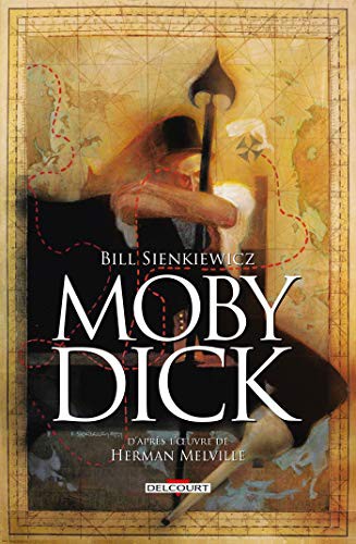 Moby-Dick by Herman Melville book cover (1851)