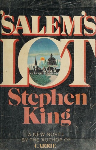 Salem's Lot by Stephen King book cover (1975)