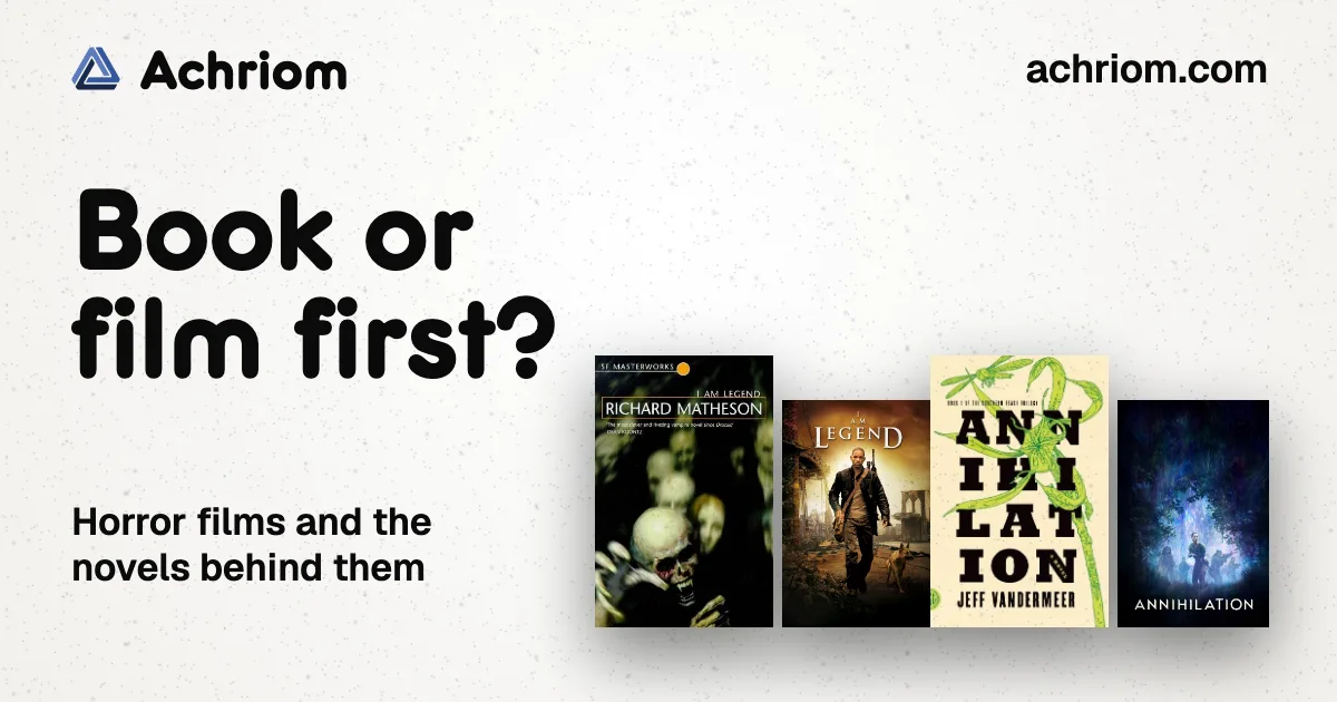 Horror Books That Are Better Than the Movie (and Why)